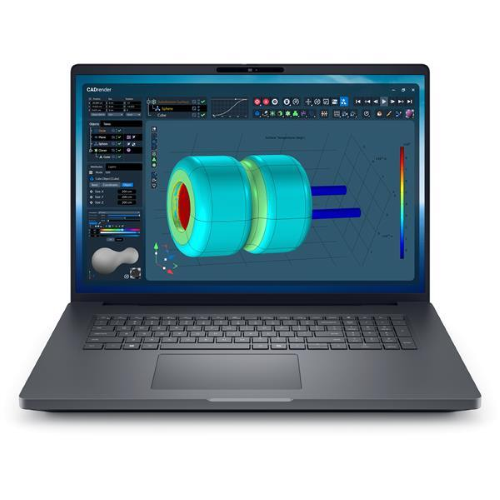 DELL PRO MAX PLUS 18 MB18250 WORKSTATION MOBILE 18" QUAD HD+ 2560 x 1600 INTEL CORE ULTRA 7 265HX RAM 32GB-SSD 1TB NVMe-NVIDIA RTX PRO 2000 Blackwell 8GB-WI-FI 7 TRI BAND 2.5G ETHERNET BLUETOOH-WIN 11 PROF NERO (1JFK9)